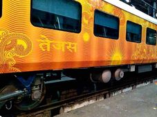 Tejas Express — The Luxury Mumbai - Goa Train Commences Journey