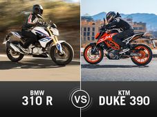 New 2017 KTM Duke 390 vs BMW G310 R Comparison: The Much Awaited Street Bike Comparo