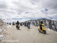 TVS Himalayan Highs Season 3 — 12 Riders Conquer Khardung La On The Scooty Zest 110