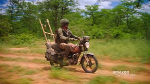 Richard Hammond Rides A TVS Star In 'The Grand Tour' Season Two