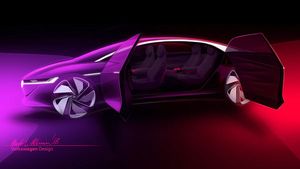 The Car Without A Steering Wheel - Volkswagen I.D. Vizzion Concept Teased For Geneva Motor Show 