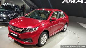 2018 Honda Amaze Offered With An Introductory Price — Limited To First 20,000 Bookings