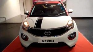 Tata Nexon IPL Edition With Sunrisers Hyderabad Decals Spotted