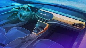Volkswagen Reveals The Interior Renderings Of Their India-Bound T-Cross SUV