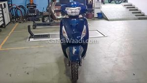TVS Jupiter Grande Edition Spotted At Dealership — Gets New Features