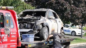 Hyundai Kona Electric Catches Fire & Explodes While Parked Inside A Garage