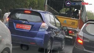Honda Jazz Electric Spied Testing In India Yet Again — India-Launch On The Cards?