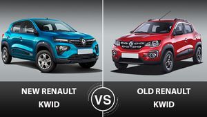 New Renault Kwid Vs Old Kwid: Here Are All The Major Differences Between Them