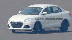 Maruti Suzuki Dzire Facelift Spied Testing Ahead Of Launch: Spy Pics & Details