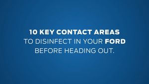 Key Contact Areas In A Car That Require Sanitisation: Highlighted By Ford