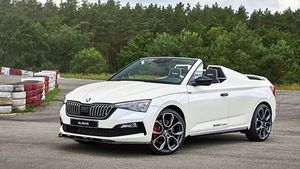 Skoda Unveils Slavia Roadster Built By Its Student Car Project