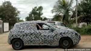 Nissan Magnite Compact SUV Spotted Testing Once Again: Details & Specifications