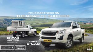 Isuzu D-Max & S-Cab BS6 Commercial Models Launched In India: Prices Start At Rs 7.84 Lakh