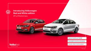 Volkswagen Polo & Vento Red & White Special Edition Models Launched: Prices Start At Rs 9.19 Lakh