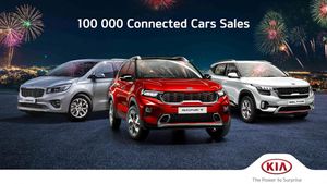 Kia Motors Becomes First Brand In India To Sell Over 1 Lakh Cars With Connected Tech: Here Are The Details!