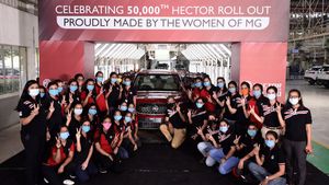 MG Hector Production Cross 50,000 Units Mark: Milestone SUV Produced By All-Women Crew