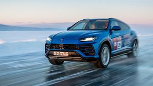 Lamborghini Urus Takes Record For Highest Top Speed On Ice At World’s Largest Freshwater Lake