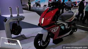 TVS Creon Electric Scooter Launching Soon; TVS To Invest Rs 1,000 Crore In EV Space