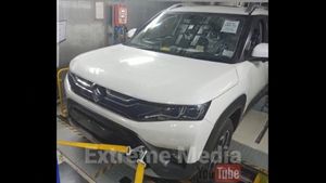 2022 Maruti Suzuki Brezza Revealed In Leaked Images