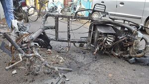 Another Electric Scooter In Flames