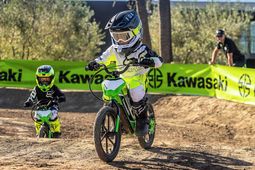 Kawasaki Electric Bike For Kids: Children As Young As 3-Years-Old Can Ride This Kawasaki