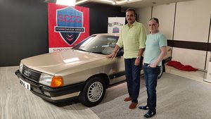 Ravi Shastri's Fully Restored Audi 100 Is A Nostalgia Machine For Cricket Fans