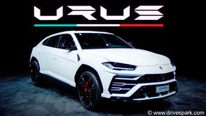 Raging Bull SUV Hits Double Ton In India - Another Record For The Lamborghini Urus  