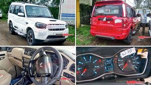 Mahindra Scorpio Classic Spied - Top Variant Interior Details Revealed 