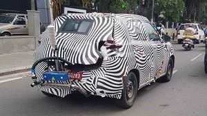 Heavily Camouflaged Citroen C3 Spotted Testing - CNG Variant?