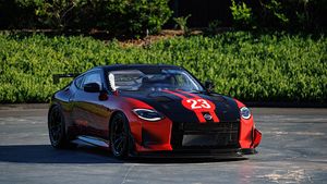 Nissan Z GT4 Race Car Makes Public Debut At SEMA 2022