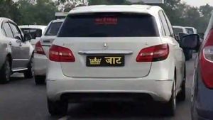 Uttar Pradesh To Ban Caste And Religious Stickers On Vehicles - Fines In Place