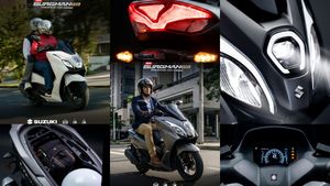 Suzuki Burgman 150 Revealed With 14-Inch Wheels, Dual-Channel ABS, And Traction Control