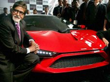 ಮೊದಲ ದೇಶಿ ಸೂಪರ್ ಕಾರ್ ಅನಾವರಣ ಮಾಡಿದ ಅಮಿತಾಬ್