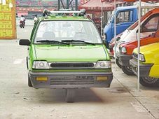 ಚೀನಿ ಕಿತಾಪತಿ, ಮಾರುತಿ 800 ತ್ರಿಚಕ್ರ ವಾಹನ