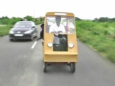 ವಿದ್ಯಾರ್ಥಿಗಳ ಸಾಧನೆ, ಈ ಕಾರಿನ ಮೈಲೇಜ್ 110 ಕಿ.ಮೀ!