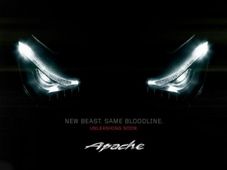 ಟಿವಿಎಸ್ ಅಪಾಚೆ ಬೈಕ್ ಏಪ್ರಿಲ್ 23ರಂದು ರಸ್ತೆಗೆ