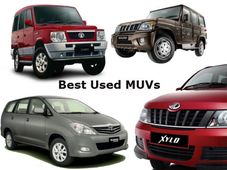 ಎಂಯುವಿ: ನಾಲ್ಕು ಬೆಸ್ಟ್ ಸೆಕೆಂಡ್ ಹ್ಯಾಂಡ್ ಕಾರುಗಳು