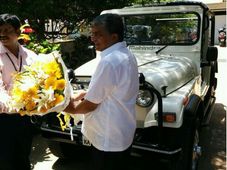 ಪ್ರಭಾವಶಾಲಿ ನಿಲೇಕಣಿಯ ಪವರ್‌ಫುಲ್ ಎಲೆಕ್ಷನ್ ಗಾಡಿ