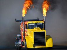 ಜಪಾನ್ ಬುಲೆಟ್ ರೈಲಿಗಿತಂಲೂ ಶರವೇಗದಲ್ಲಿ ಸಾಗುವ ಟ್ರಕ್