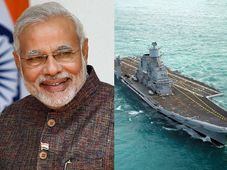 ಐಎನ್‌ಎಸ್ ವಿಕ್ರಮಾದಿತ್ಯ ದೇಶಕ್ಕೆ ಅರ್ಪಿಸಿದ ಮೋದಿ