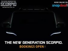ಹೊಸ ಮಹೀಂದ್ರ ಸ್ಕಾರ್ಪಿಯೊವನ್ನು ಸ್ನಾಪ್‌ಡೀಲ್‌ನಲ್ಲಿ ಬುಕ್ ಮಾಡಿ