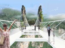 ಅಚ್ಚರಿ, ಅತ್ಯದ್ಭುತ; ಚೀನಾದಲ್ಲಿ ಗಗನ ಚುಂಬಿಸುವ ಗಾಜಿನ ಸೇತುವೆ