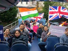 ಯುಕೆ ವೆಲ್‌ಕಮ್ಸ್ ಇಂಡಿಯಾ; ಲಂಡನ್‌ನಲ್ಲಿ 'ಮೋದಿ ಎಕ್ಸ್‌ಪ್ರೆಸ್' ಬಸ್