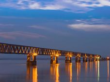 ಭಾರತದಲ್ಲಿ ಏಷ್ಯಾದ ಅತಿ ದೊಡ್ಡ ರೈಲ್ವೆ ಹಾಗೂ ರಸ್ತೆ ಸೇತುವೆ