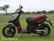 ಭಾರತದಲ್ಲಿ ಎಪ್ರಿಲಿಯಾ ಎಸ್ಆರ್ 150 ರೇಸ್ ಆವೃತ್ತಿ ಬಿಡುಗಡೆಗೆ ಕ್ಷಣಗಣನೆ