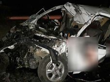 ಕೆಎಸ್‌ಆರ್‌ಟಿಸಿ ಬಸ್‌ಗೆ ಐ20 ಕಾರು ಡಿಕ್ಕಿ- ಭೀಕರ ಅಪಘಾತದಲ್ಲಿ ಮೂವರು ದುರ್ಮರಣ