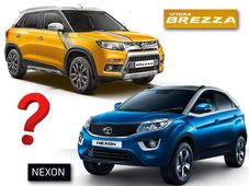 ಟಾಟಾ ನೆಕ್ಸನ್ v/s ಮಾರುತಿ ಸುಜುಕಿ ವಿಟಾರಾ ಬ್ರಿಝಾ- ಯಾವುದು ಉತ್ತಮ ಆಯ್ಕೆ?
