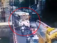 ನೋಡ ನೋಡುತ್ತಿದ್ದಂತೆ ಬೈಕ್ ಸವಾರರ ಮೇಲೆ ಹರಿದ ಸರ್ಕಾರಿ ಬಸ್- ದುರಂತದಲ್ಲಿ ಮೂವರು ದುರ್ಮರಣ