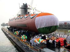 ನೌಕಾಪಡೆಗೆ ಮತ್ತೊಂದು ಬಲ- ದೇಶಿ ನಿರ್ಮಿತ ಐಎನ್ಎಸ್ ಕಲ್ವರಿ ಲೋಕಾರ್ಪಣೆ