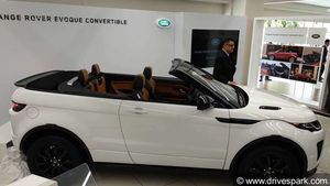 ಭಾರತದಲ್ಲಿ ಬಿಡಗಡೆಗೊಂಡ ರೇಂಜ್ ರೋವರ್ ಇವೊಕ್ ಕನ್ವರ್ಟಬಲ್ ಕಾರು..